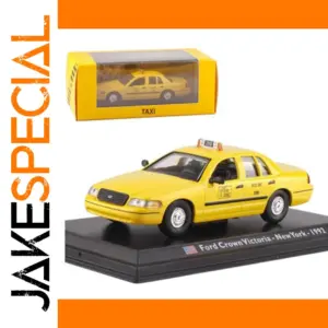 Diecast 1:43 Scale Classic Ford Taxi Model
