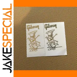 Gibson Skull Decal Stickers Set of 2