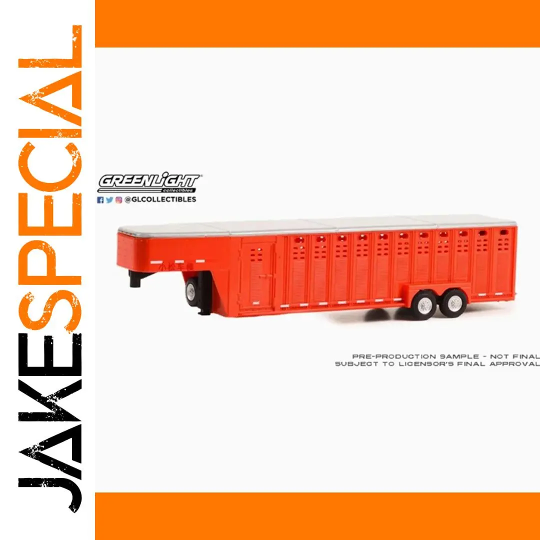 GreenLight 1:64 Scale Livestock Trailer Model 1 GreenLight 1:64 Scale Livestock Trailer Model