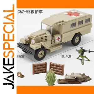 GAZ-55 Military Medical Vehicle Model Kit