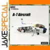 Military Fighter Series A-7 Airplane Building Blocks Set