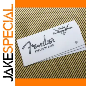 Fender Precision Bass Headstock Decal Set of 3