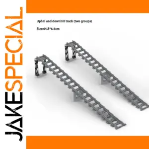 Elevated Model Train Track Ramp Set