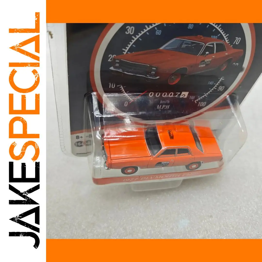 1:64 Diecast 1977 Plymouth Fury Taxi Model 1 1:64 Diecast 1977 Plymouth Fury Taxi Model