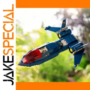LEGO Sci-Fi Dark Blue Spacecraft Model