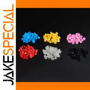50pcs Metal Rubber Pins for Brooch DIY Jewelry