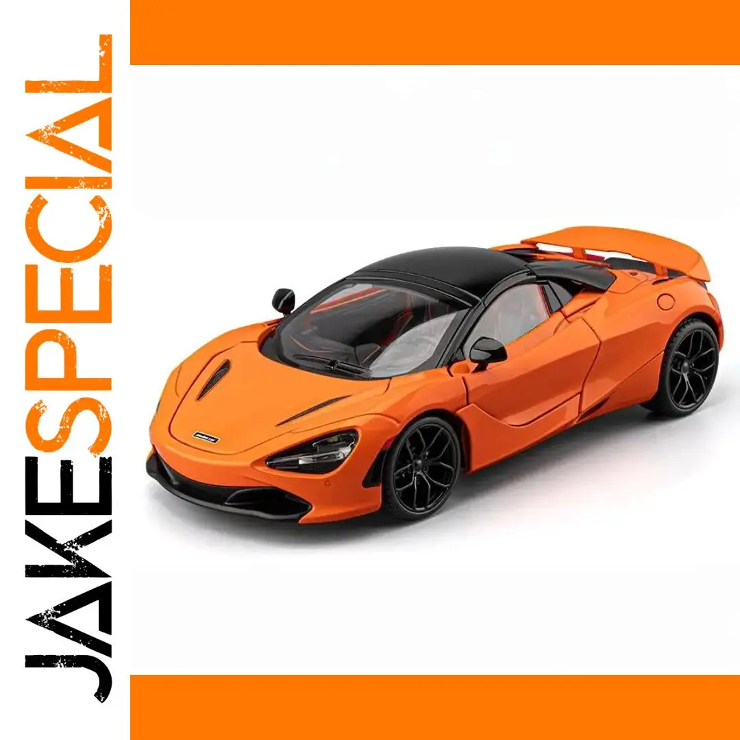 1:18 McLaren 720S Diecast Model Car Orange 1 1:18 McLaren 720S Diecast Model Car Orange