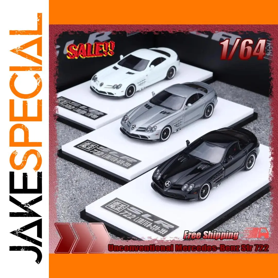Unconventional 1:64 Mercedes-Benz Slr 722 Model 1 Unconventional 1:64 Mercedes-Benz Slr 722 Model