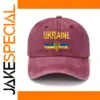 Ukraine Washed Cotton Retro Baseball Cap