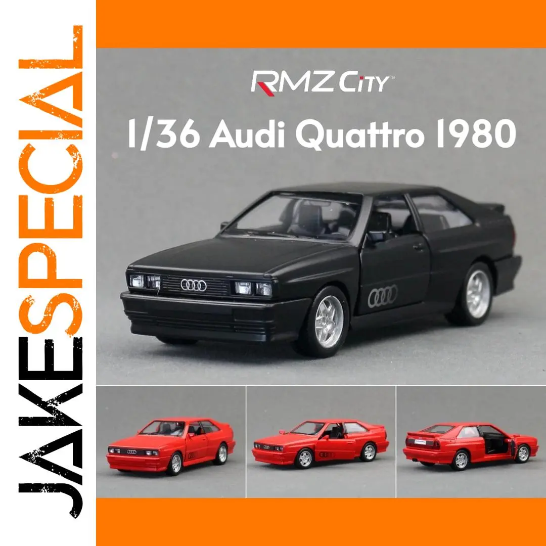 RMZ City Audi Quattro 1:36 Diecast Car Model 1 RMZ City Audi Quattro 1:36 Diecast Car Model