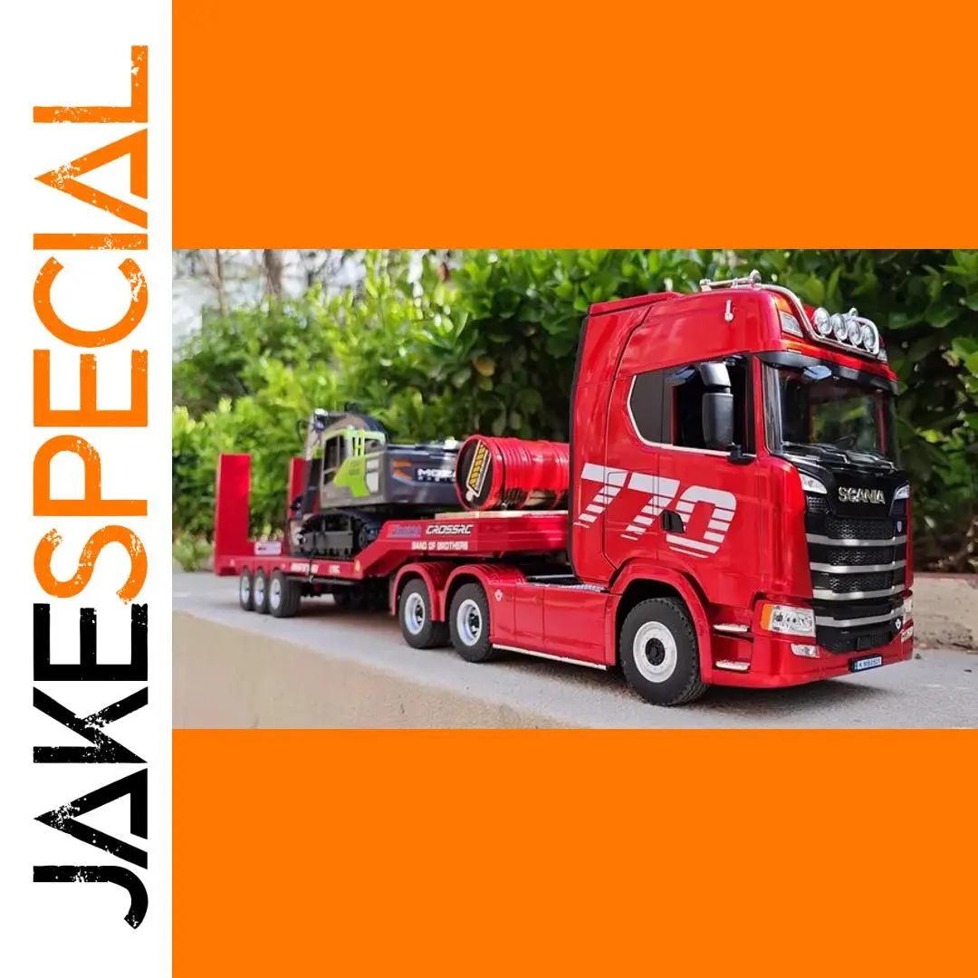 Remote Control Engineering Car Huina Scania 770S Model 1 Remote Control Engineering Car Huina Scania 770S Model