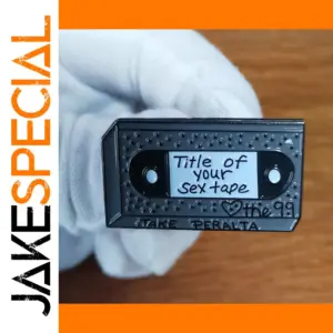 Brooklyn 99 VHS Brooch Pin Enamel Jewelry