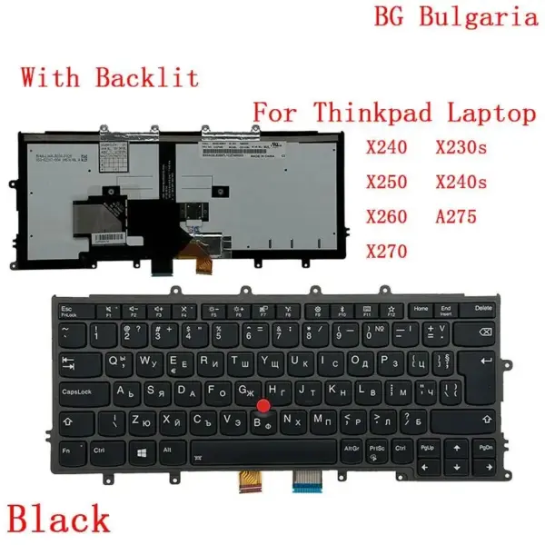 Lenovo ThinkPad Backlit Keyboard for X240 to X270 - Image 11