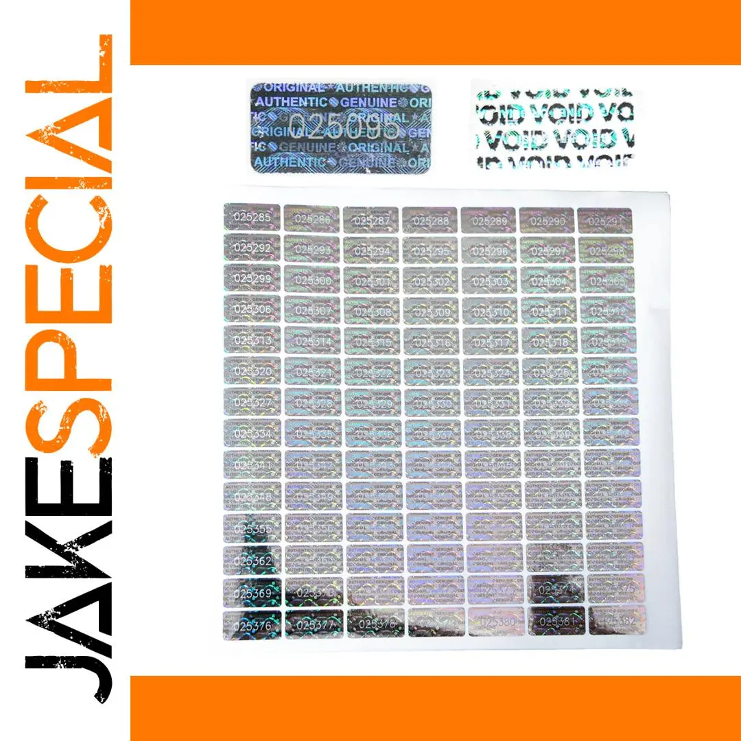 10x20mm Silver Tamper Proof Warranty Stickers 1 10x20mm Silver Tamper Proof Warranty Stickers