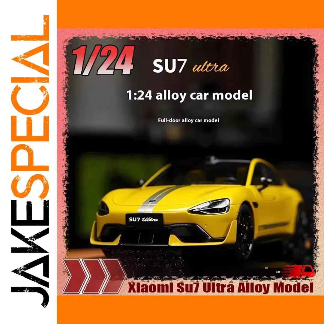 Xiaomi Su7 Ultra 1/24 Scale Diecast Car Model 1 Xiaomi Su7 Ultra 1/24 Scale Diecast Car Model
