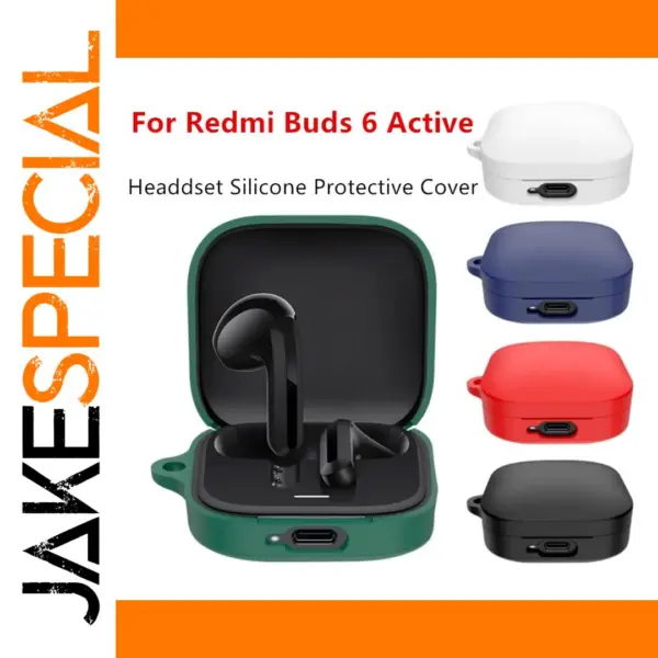 Silicone Protective Case for Redmi Buds 6 Active