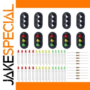 HO Scale Railway Signal LED Set 10 Pieces