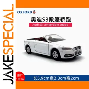 Diecast 1:76 Audi S3 Convertible Model
