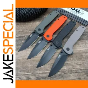 D2 Steel Folding Knife with Nylon Handle