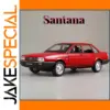 VW Santana Diecast 1:24 Alloy Car Model
