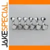 Chrome Silver Lock String Tuners for Guitar