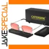 Retro Rimless Gradient Men's Sunglasses Model K39304