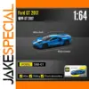 2017 Ford GT Model Car 1:64 Scale Blue