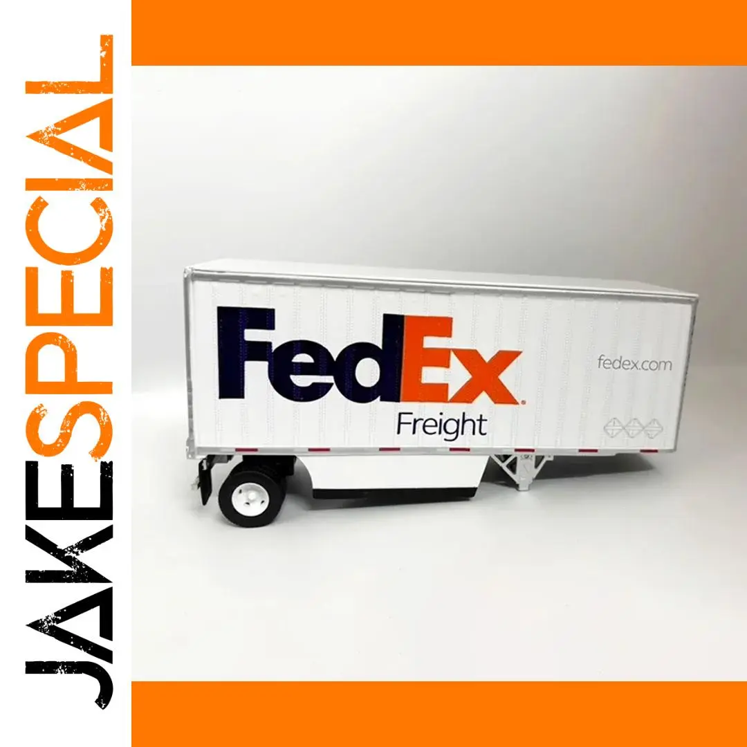 1:50 Scale FedEx Container Truck Model 1 1:50 Scale FedEx Container Truck Model