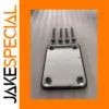 Guitar Neck Plate with Mounting Screws