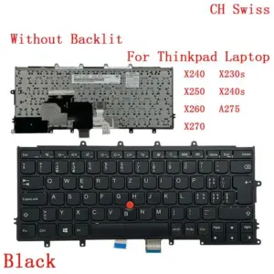 Lenovo ThinkPad Backlit Keyboard for X270 25 0e869bef no logo
