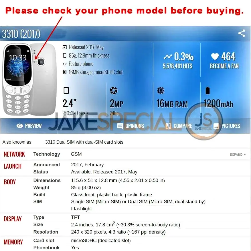 Nokia 3310 2017 Full Housing Cover Case 3 Nokia 3310 2017 Full Housing Cover Case - Image 3