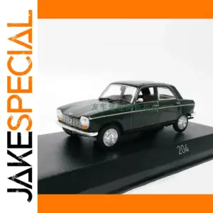 1:43 Scale Peugeot 204 Alloy Model Car