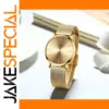 Rose Gold Women's Wrist Watch Luxury Style