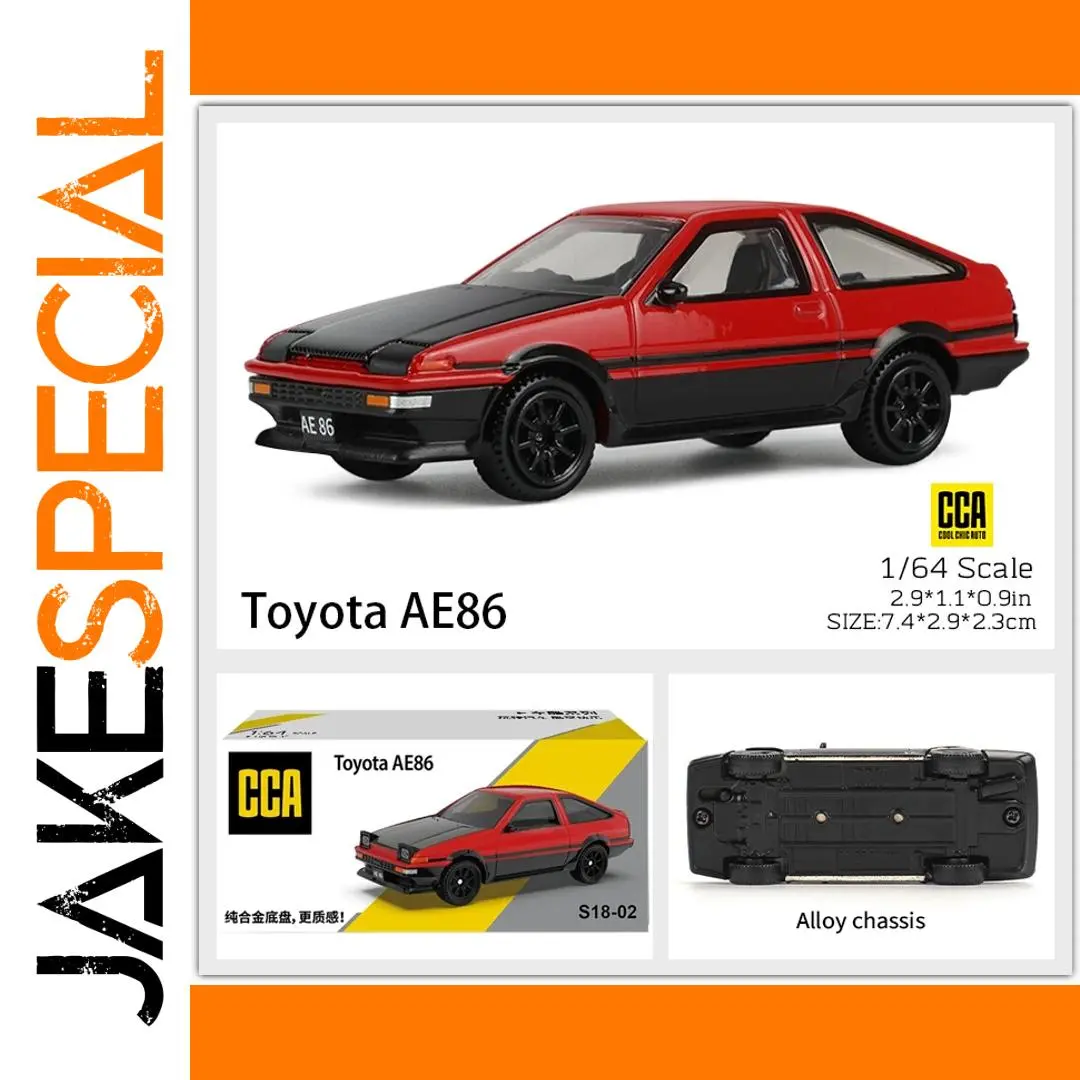 Toyota AE86 1:64 Scale Diecast Model Car 1 Toyota AE86 1:64 Scale Diecast Model Car