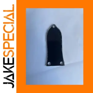 Black Plastic Truss Rod Cover for Guitar