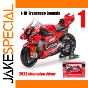 Ducati 1:18 Die-Cast Model Motorcycle