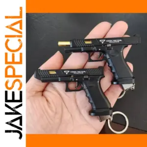 1:3 Semi Alloy G34 Pistol Keychain Toy