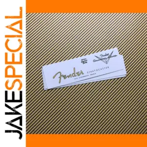 Fender Stratocaster Headstock Decals Set of 3