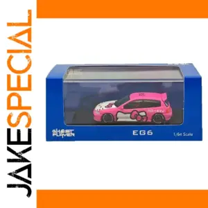 Pink Diecast EG6 Model Car 1:64 Scale Collection