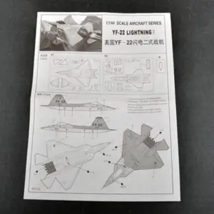 1/144 YF-22 Lightning II Fighter Model Kit 11 1095b05f upscaled
