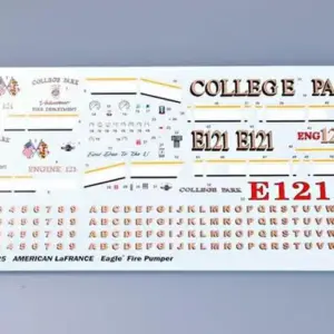 American Lafrance Eagle Fire Pumper Model Kit 1:25 22 109b678f upscaled