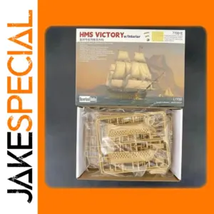Hms Victory Model Kit 1/700 Deluxe Edition