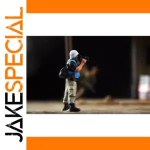 1/72 Scale Modern Photographer Action Figure