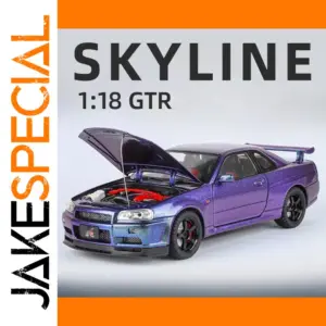 1:18 Diecast Skyline GTR Model Car