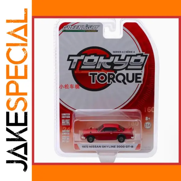 Greenlight 1972 Skyline GT-R 1:64 Alloy Model
