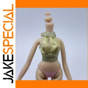 1/6 Scale Fashion Doll Glittery Halter Top