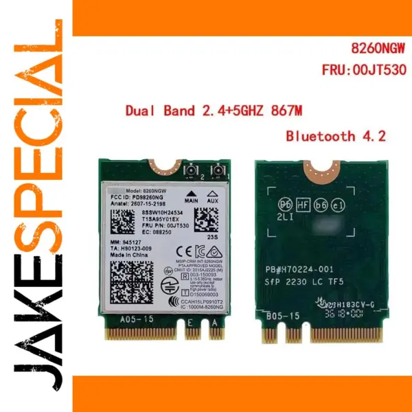 8260NGW Dual-Band Wi-Fi Bluetooth Module for ThinkPad