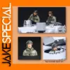 1/35 Resin Military Tank Crew Figures Kit Unassembled