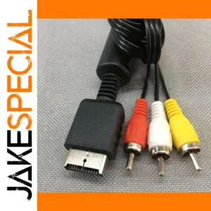 AV Video Cable for PS1/PS2/PS3 Systems