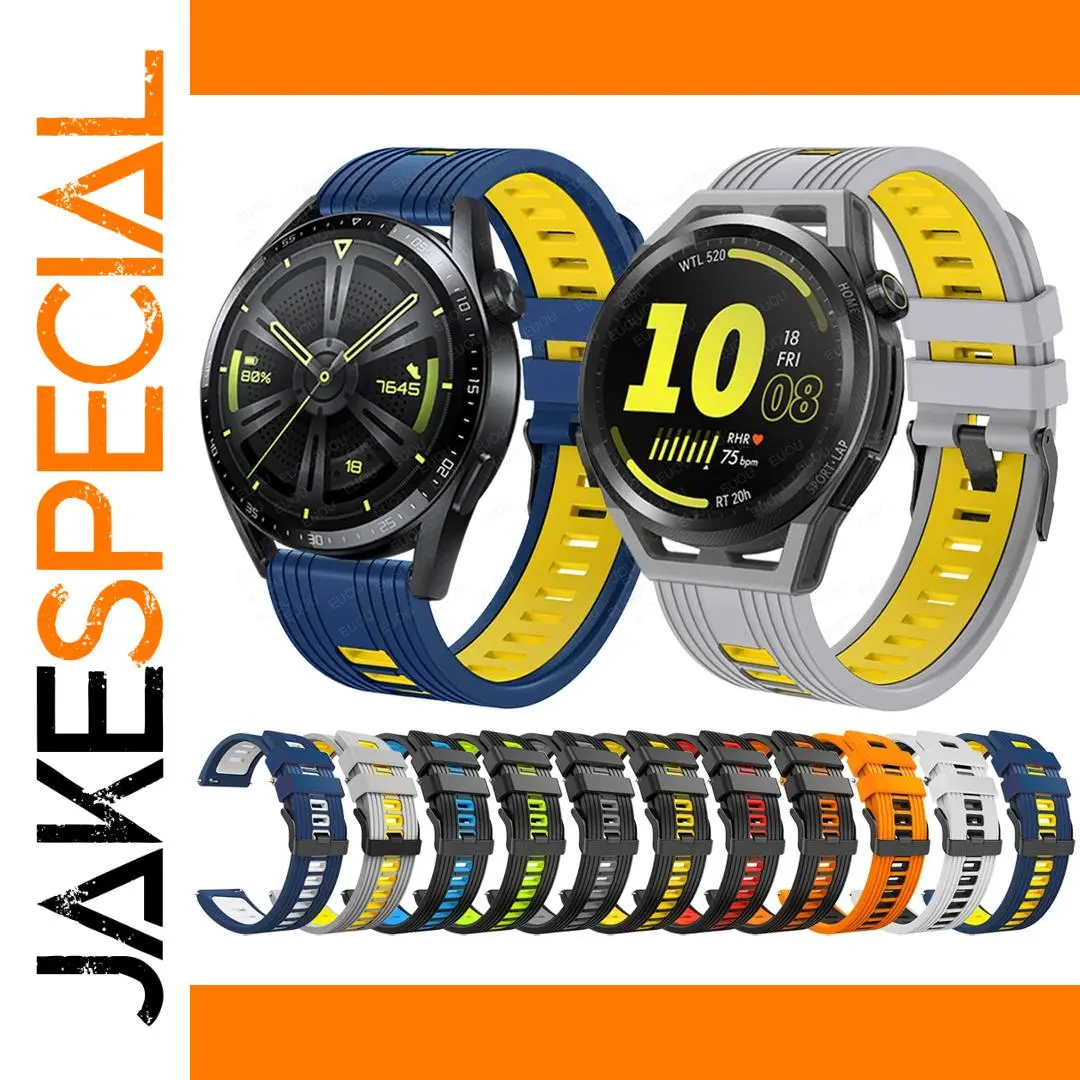 Silicone Strap for HUAWEI WATCH GT 3 Pro 46mm 1 Silicone Strap for HUAWEI WATCH GT 3 Pro 46mm